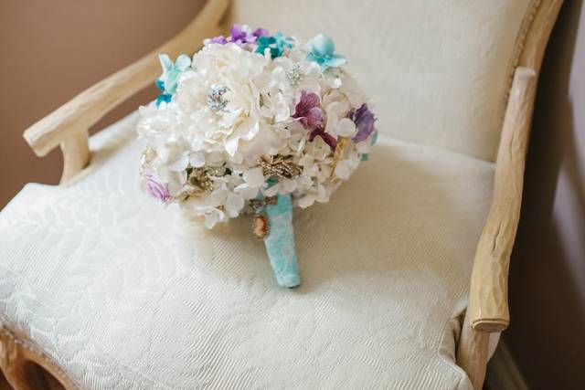 Bouquet DIY by the bride