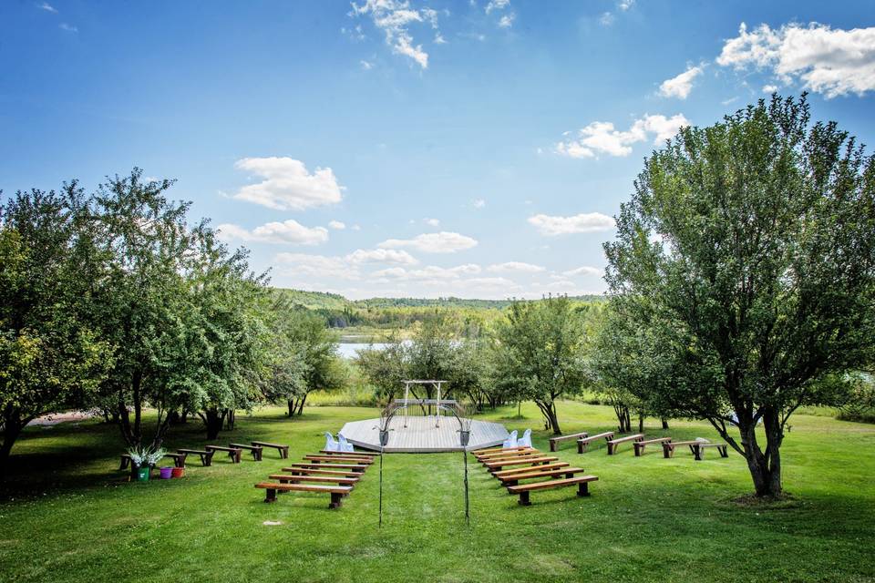 Ceremony Apple Orchard