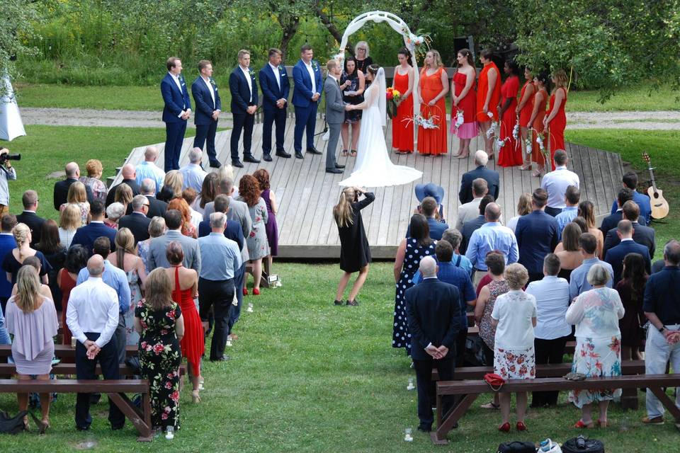 Ceremony Apple Orchard