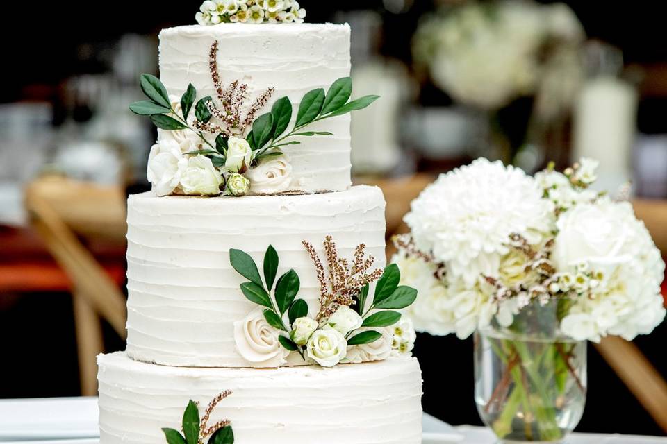 3 Tier Wedding Cake