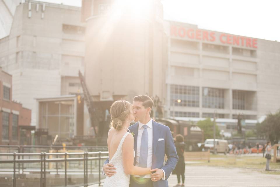 Bride and groom