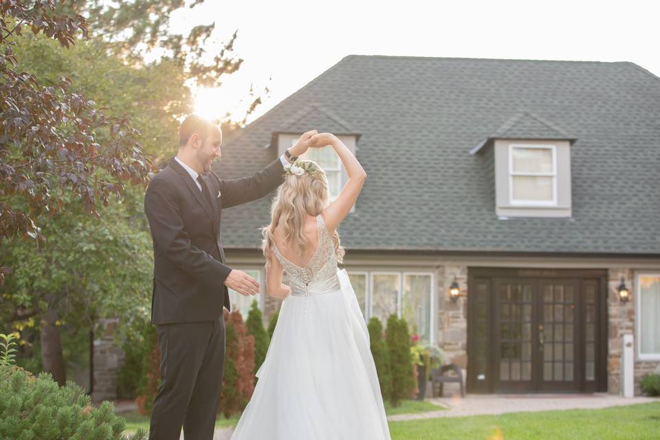 Bride and groom