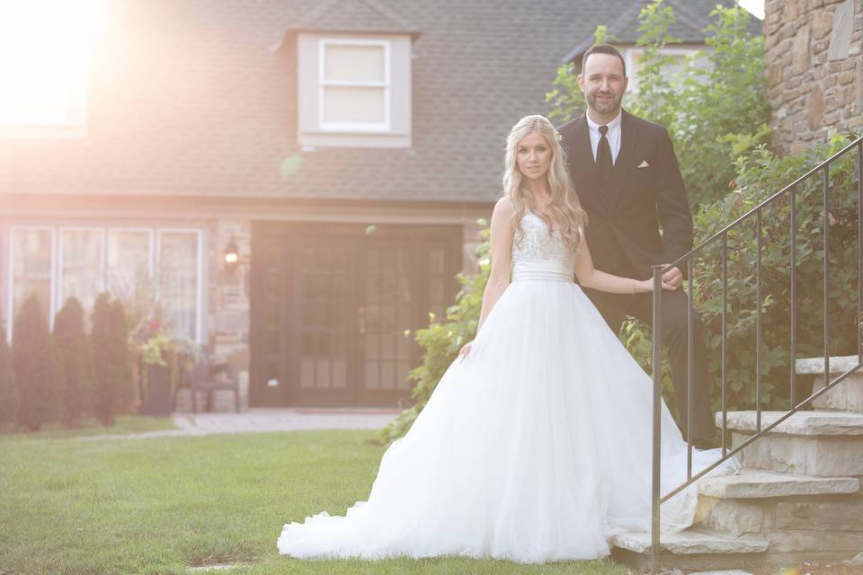 Bride and groom