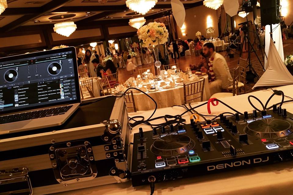 Dj Wedding Setup