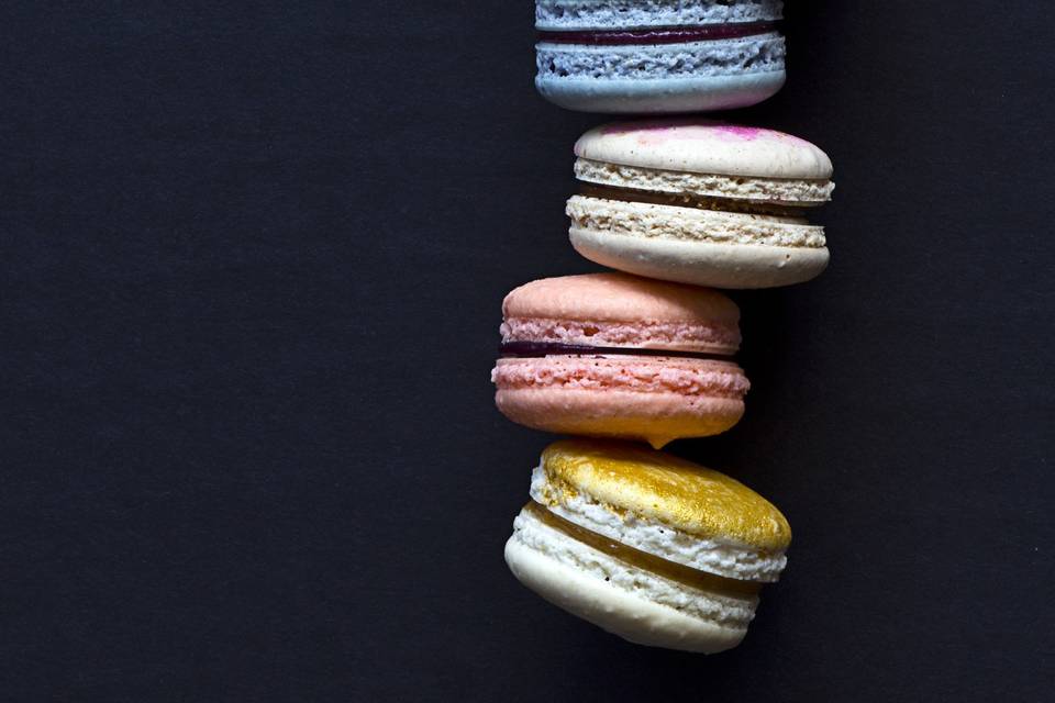 Macarons, Assorted.