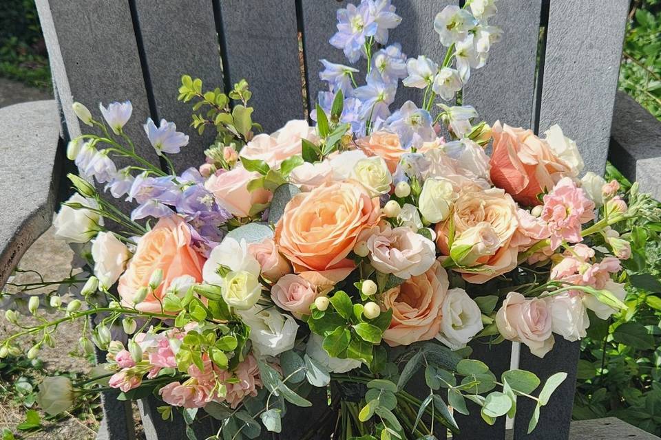 Romantic pastel florals
