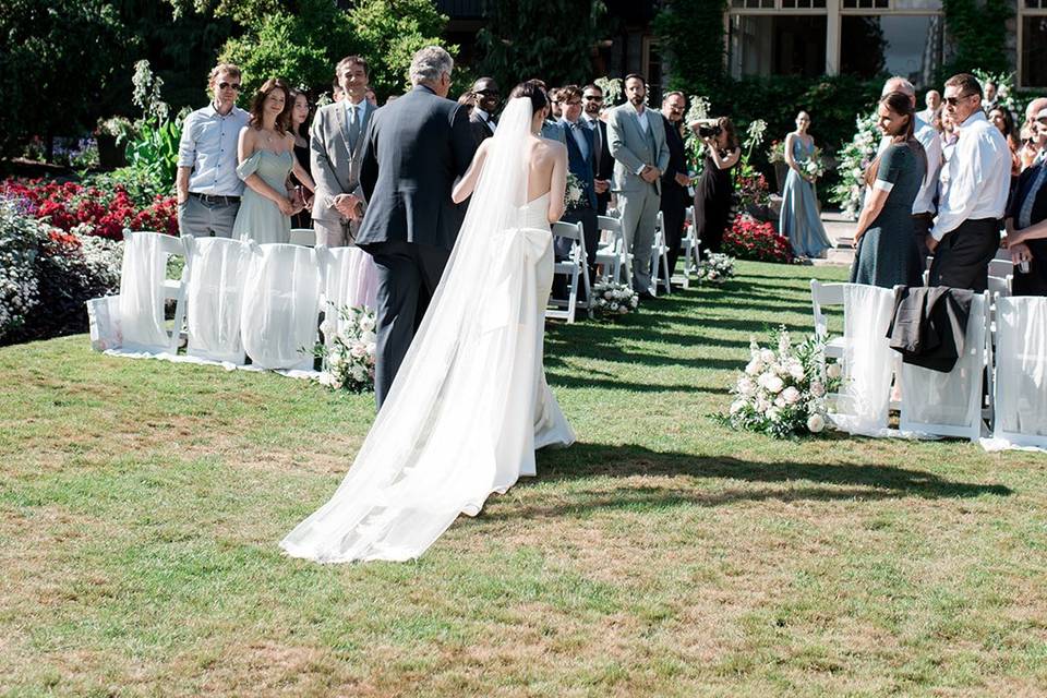 Stanley Park Pavilion ceremony