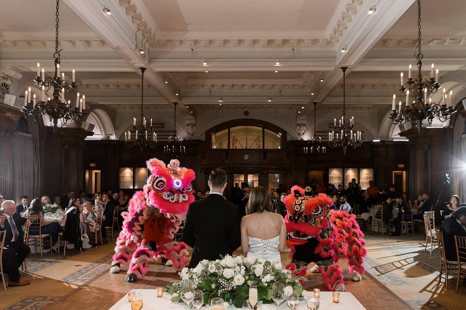 Lion dance
