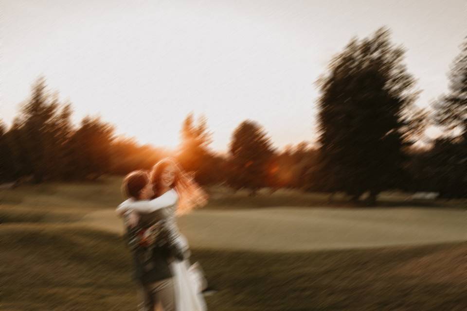 Golf Course Elopement