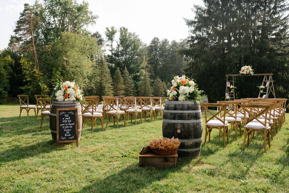 Rustic Outdoor Wedding Toronto