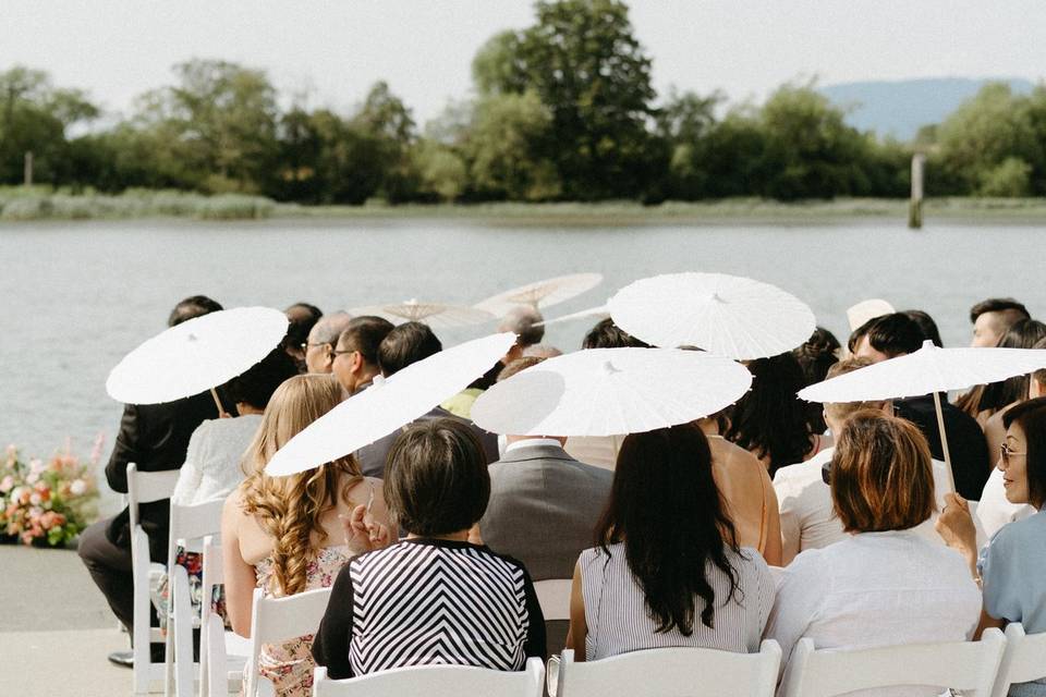 Sunny Wedding Ceremony