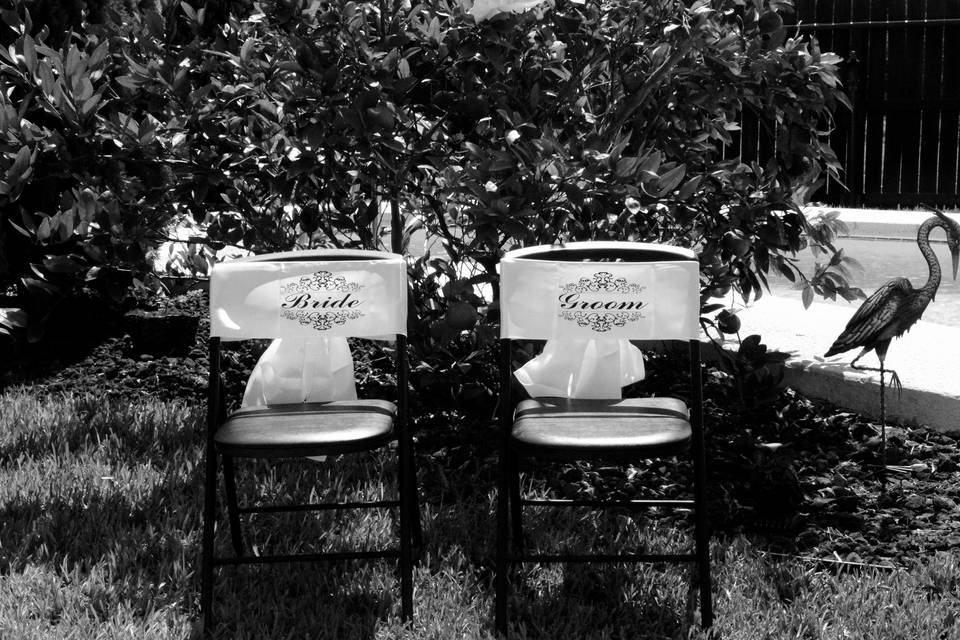 Out door Intimate Wedding