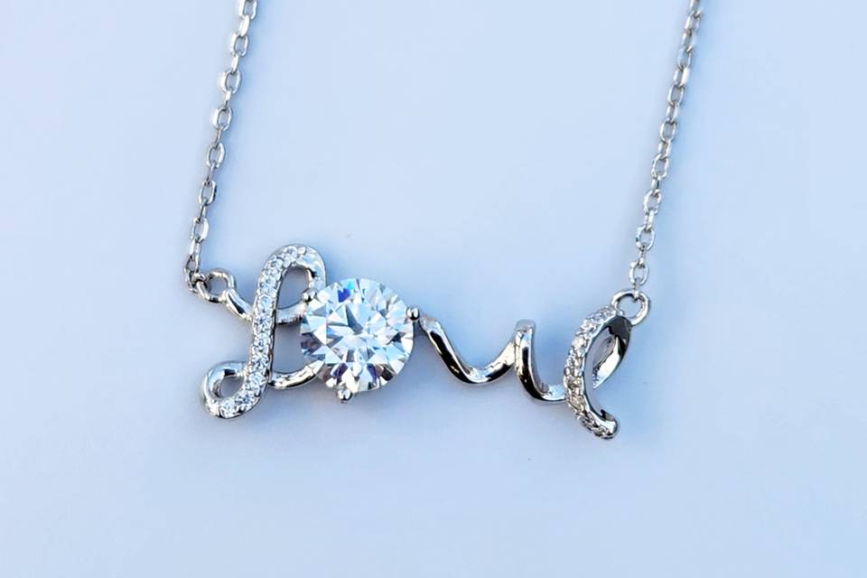 1 carat LOVE always necklace