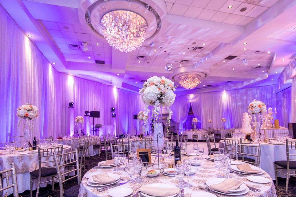 Room Draping & Up Lighting