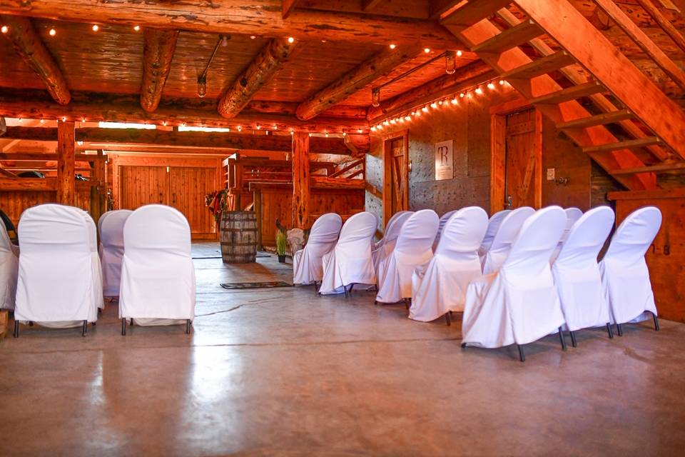 Wedding in The Saddle Barn