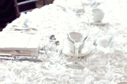 Close up Table setting