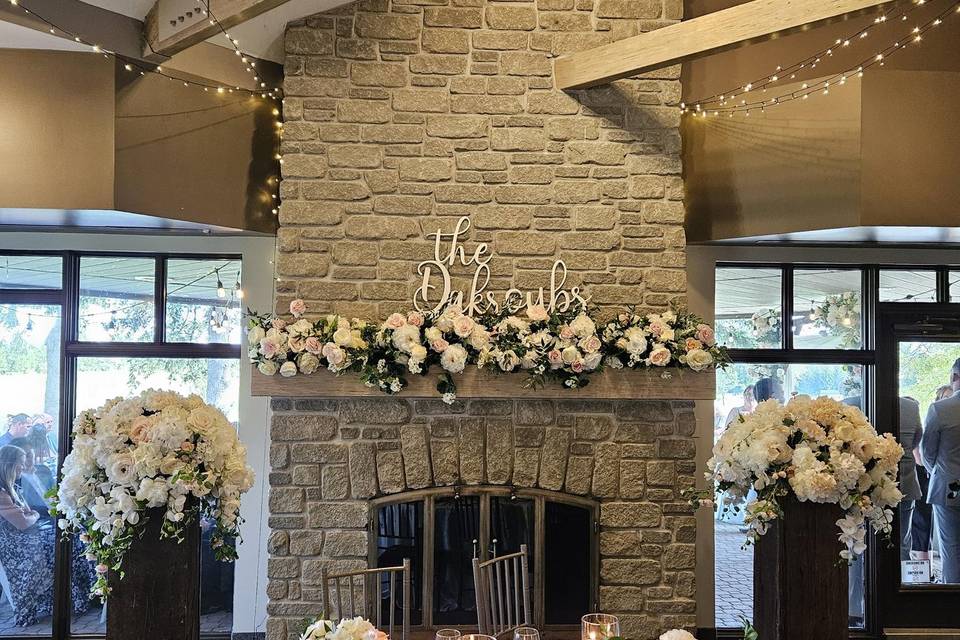 Sweet heart table