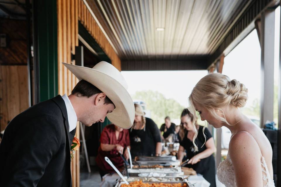 Outdoor catering