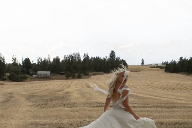Windy bride