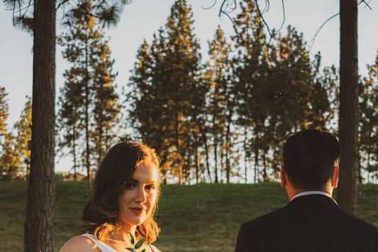 Elopement ceremony