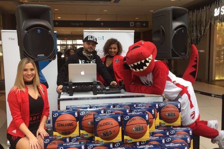 Official raptors dj company