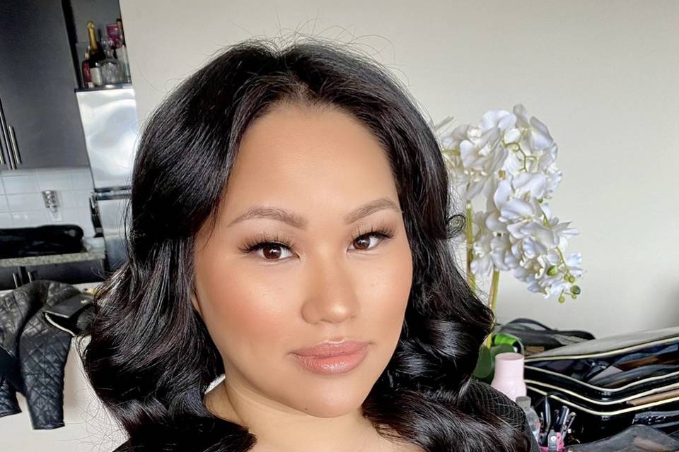 Vancouver Bridal Makeup Hair