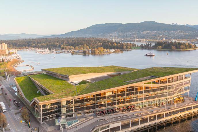 Vancouver, BC waterfront hotel wedding venue