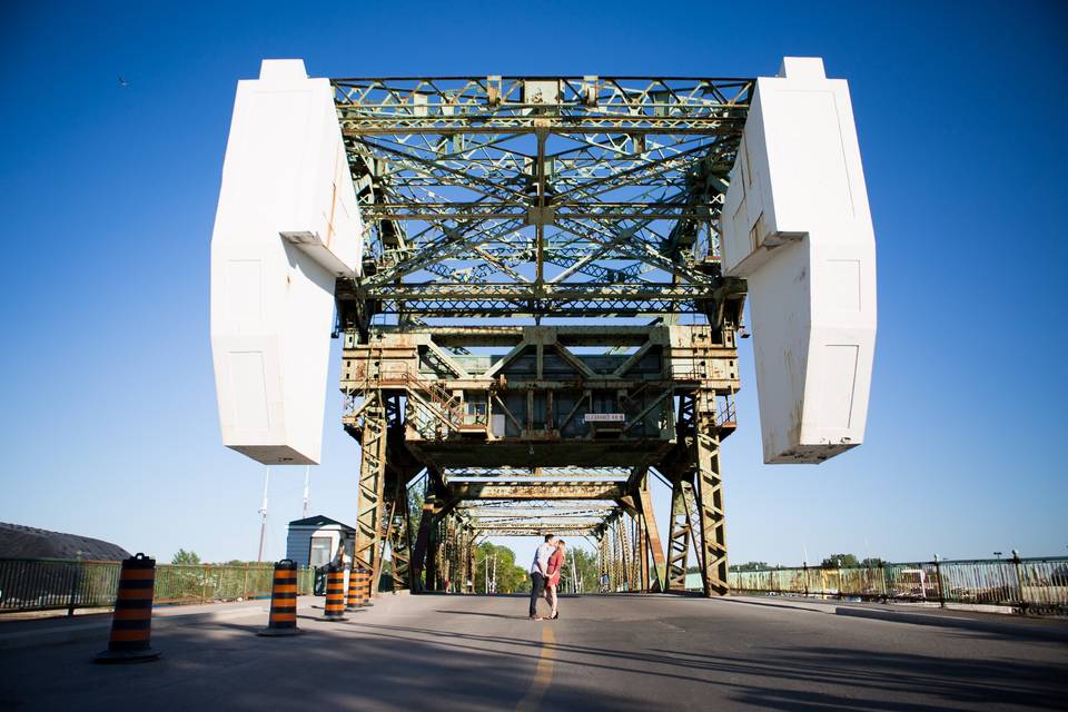 Toronto polson pier