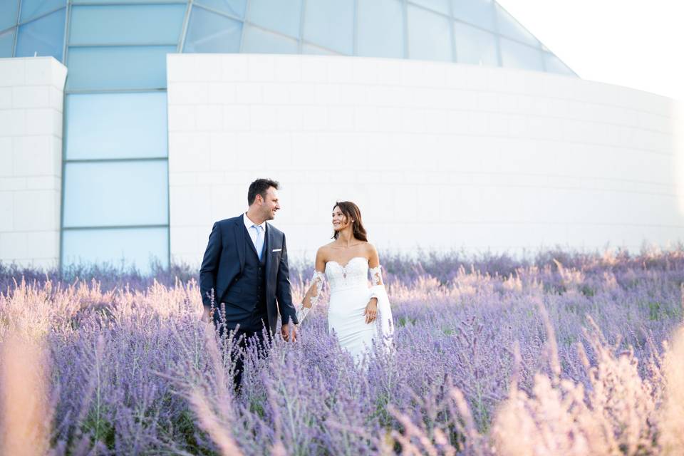 Iceland engagement red dress