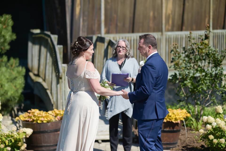 Winery wedding