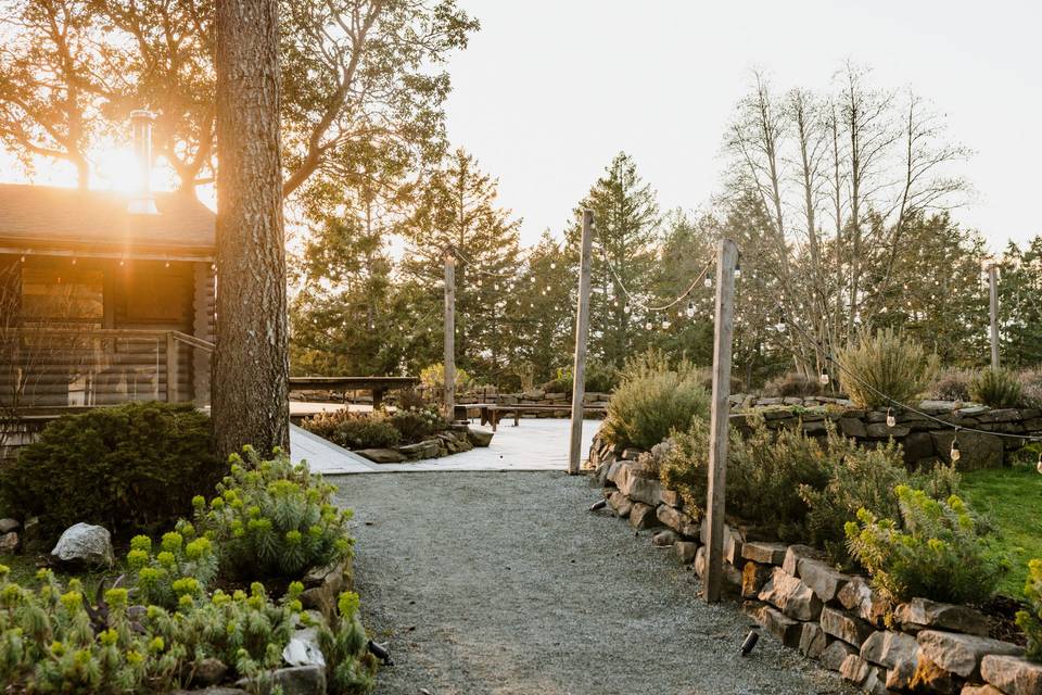 Entrance to Bodega Lodge