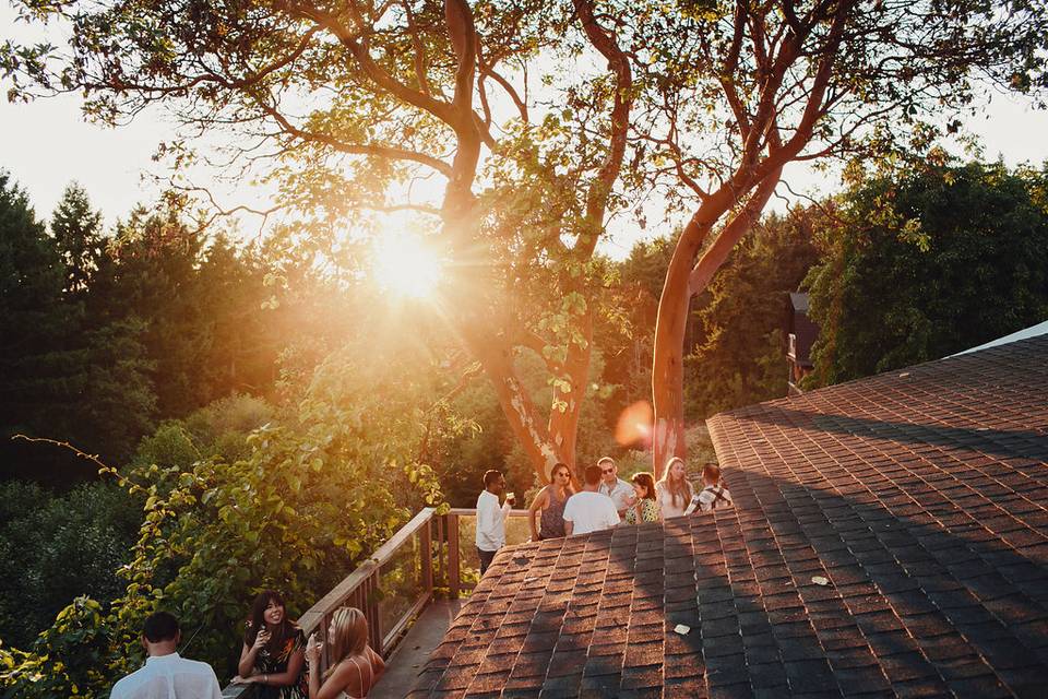 Sunset at the Lodge