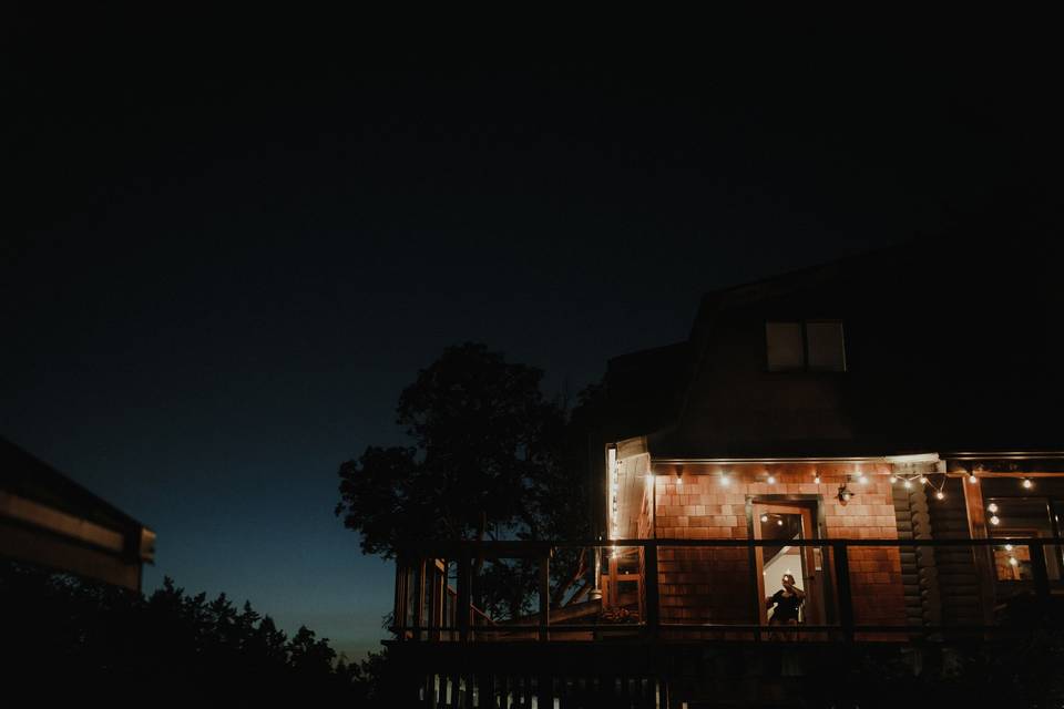 The Lodge at Night