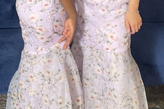 Purple floral