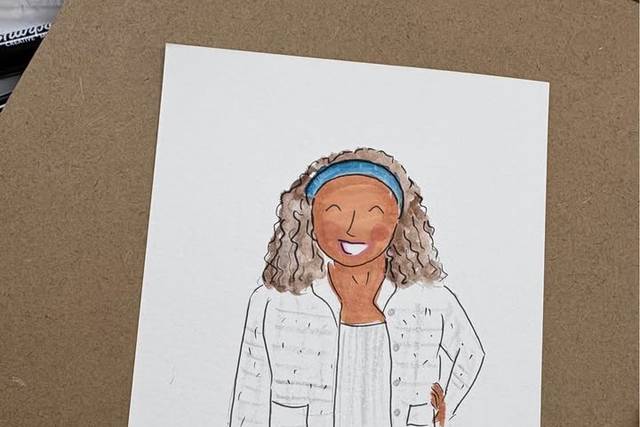 Watercolor Live Illustration
