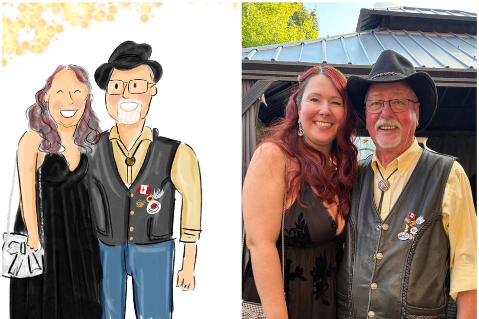 Watercolor Live Illustration