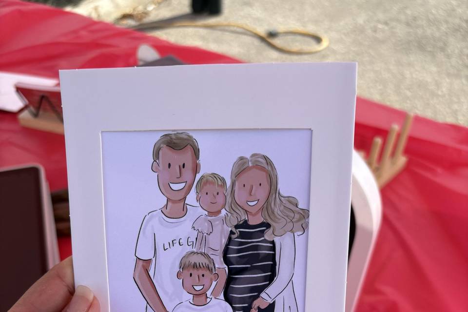 Watercolor Live Illustration