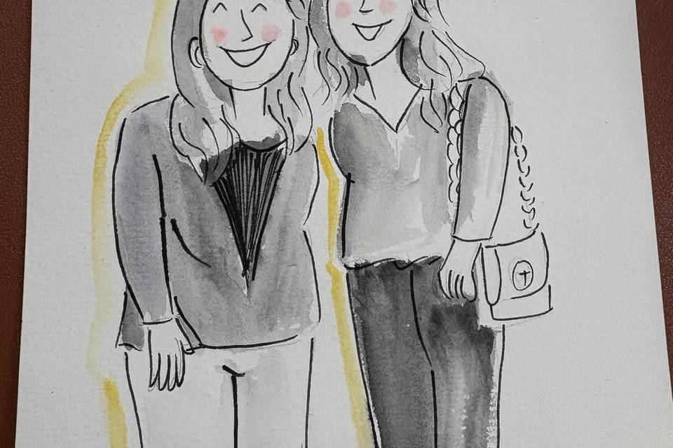 Watercolor Live Illustration