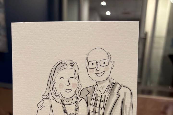 Watercolor Live Illustration