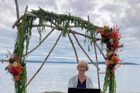 Wedding by the ocean....