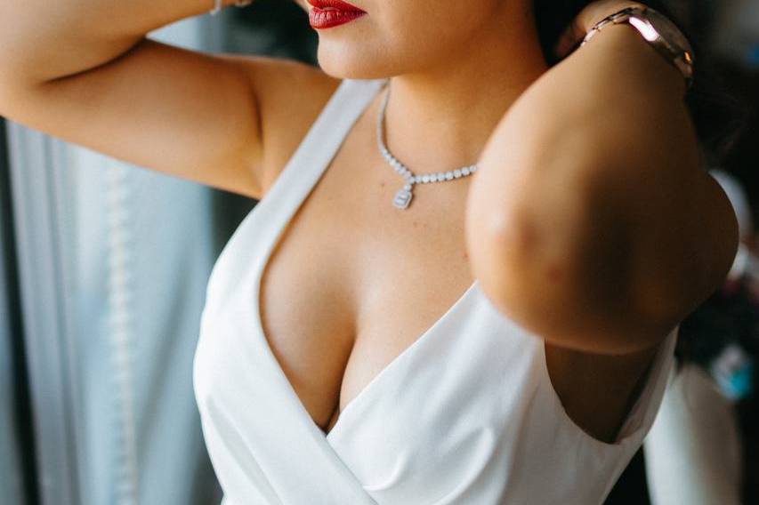 Red lip