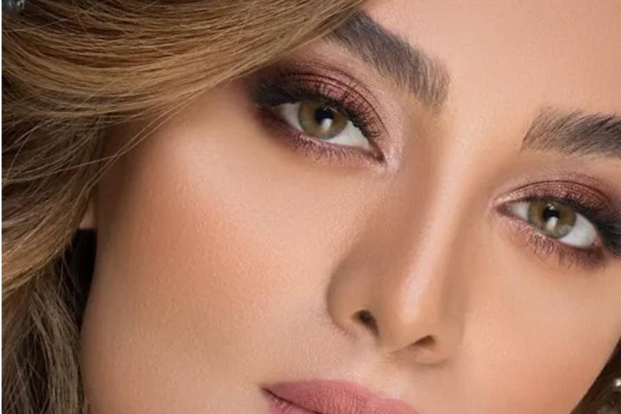 Glam makeup