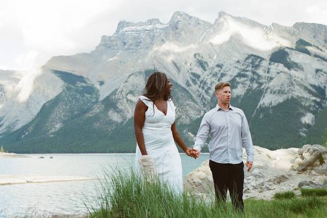 Lake Minnewanka Elopement