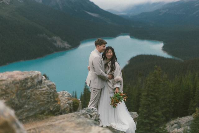 Peyto Lake Elopement