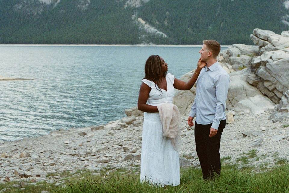 Lake Minnewanka Elopement