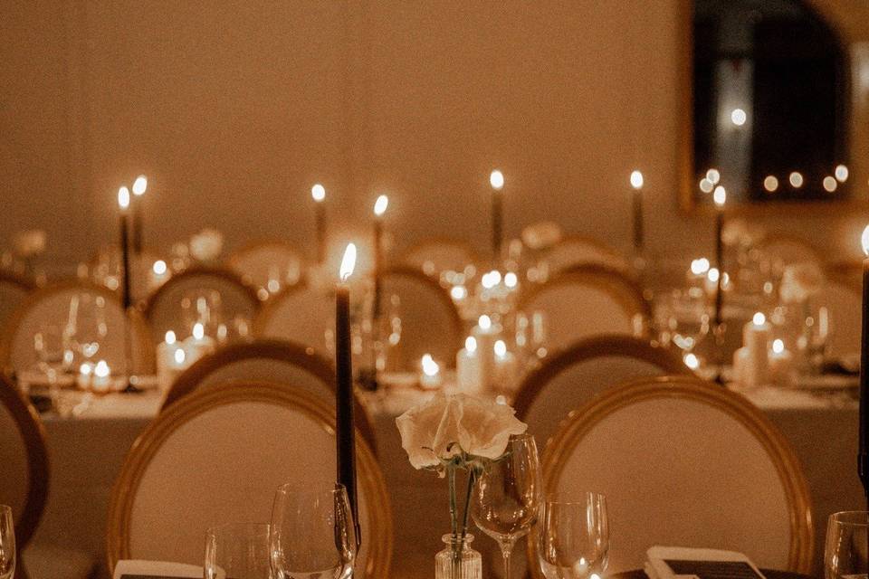Reception at club atwater