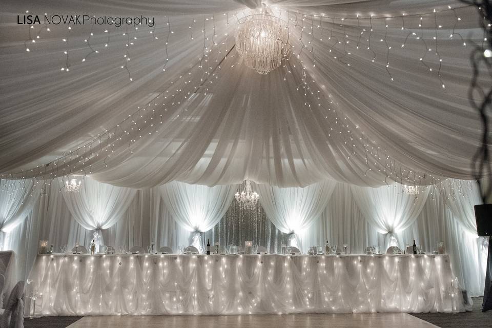 Mountain Room Head Table