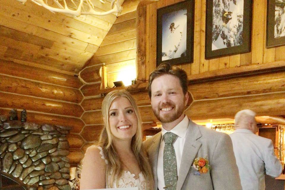 Bride and Groom portrait
