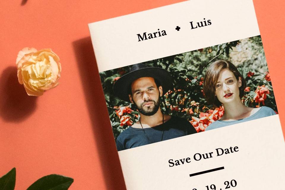 The Maria Save The Date Card