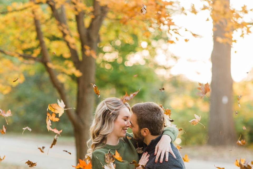 Fall love keeps you warm